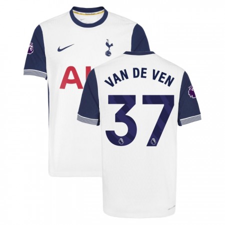 Virallinen pelipaita Tottenham Hotspur Van De Ven 37 Koti 2024-25 Lyhythihainen - Miesten